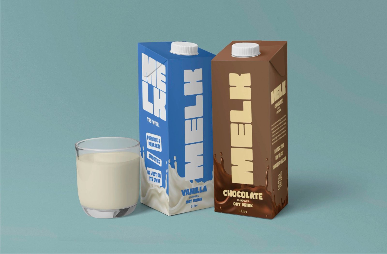 MELK packaging design